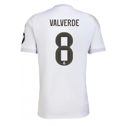 Real Madrid Federico Valverde #8 Domaci Dres 2025-26 Kratak Rukav